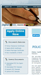 Mobile Screenshot of policecertificatekarachi.com